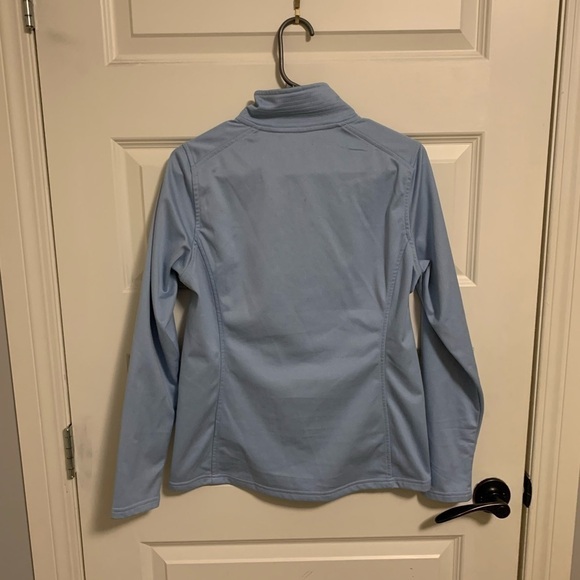 The North Face Blue Fitted Zip-up Sweatshirt - Picture 4 of 4